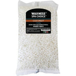 Waxness Spa Choice Rosin Free Multidirectional Hard Wax Coconut front view packaging bag