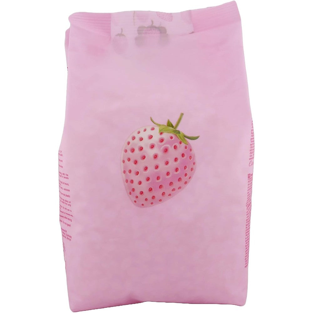 Waxness White Strawberry Thermochromic Hard Wax Beads 1 Kilogram packaging front view showing professional hair removal product.