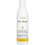 GiGi Pre Hon Pre Epilation Pre Wax Cleanser front view bottle skin preparation lotion