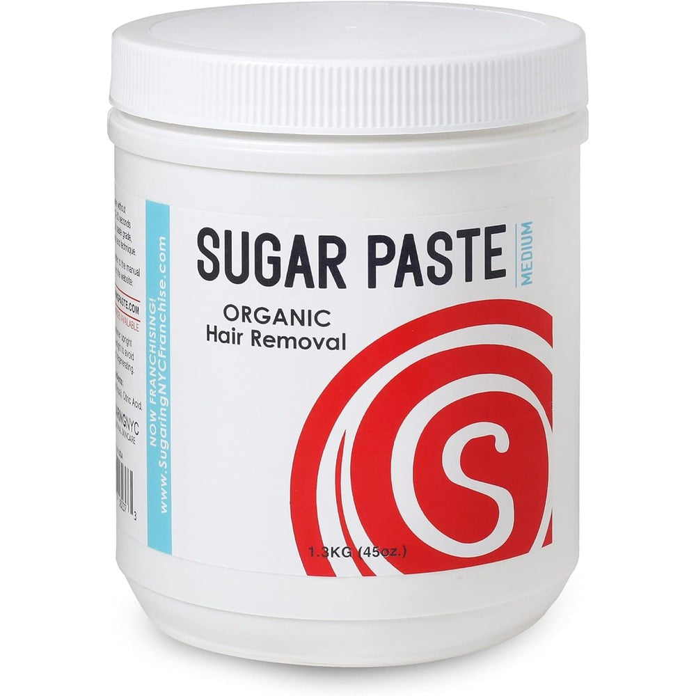 Sugaring NYC Medium Sugaring Paste 1.3kg front view jar for professional home hair removal