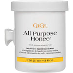 GiGi All Purpose Honee Microwave Hair Removal Wax 8 Ounce front view jar