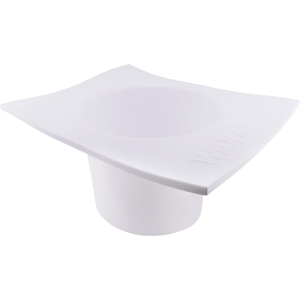 Waxness non stick silicone wax warmer bowl insert front view for professional salons.