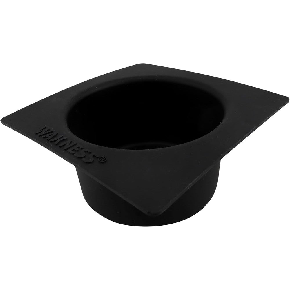 Waxness Non Stick Easy Clean Silicone Bowl front view inside a professional wax warmer machine