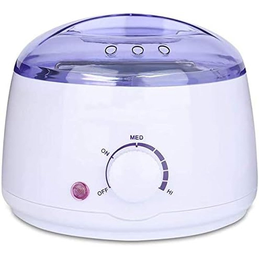 Joywee Professional Electric Wax Warmer front view showing adjustable temperature dial