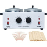Podoy double pot wax warmer professional electric heater front view