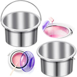 BBTO wax warmer replacement inner pot front view showing premium aluminum alloy build.