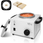 ReFzeg professional wax warmer single pot kit front view for professional body hair removal
