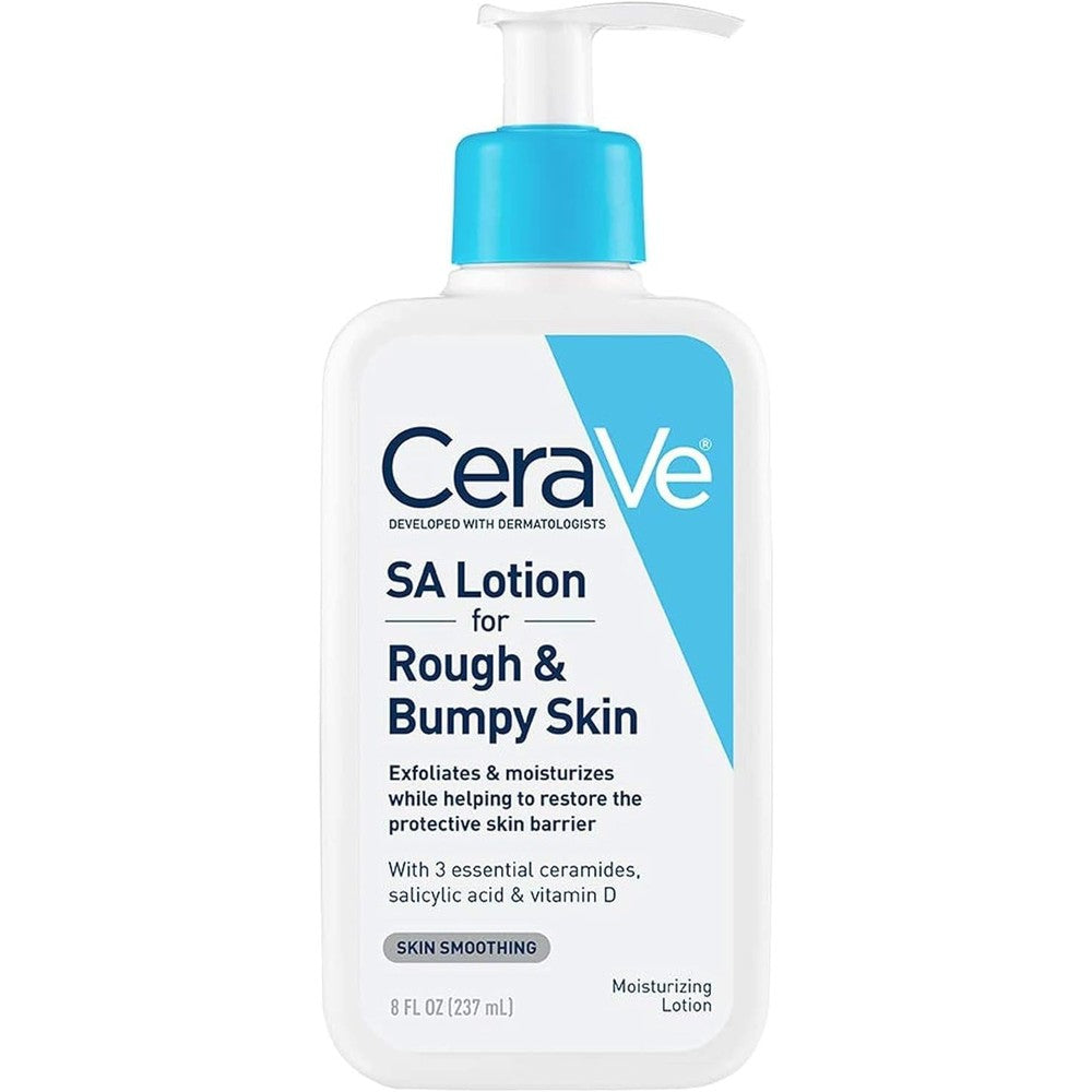 CeraVe SA Lotion for Rough and Bumpy Skin 237ml authentic US bottle front view