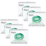 Pears Pure and Gentle soap 6 pack front view with lemon flower extracts