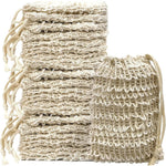Cunhill natural cotton and linen soap bags 40 pack front view