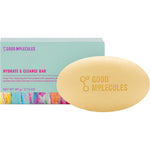 Good Molecules Hydrate and Cleanse Bar front packaging view for dry skin care