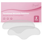 Bayside Forehead Wrinkle Patches front view of the packaging showcasing the reusable silicone pads.