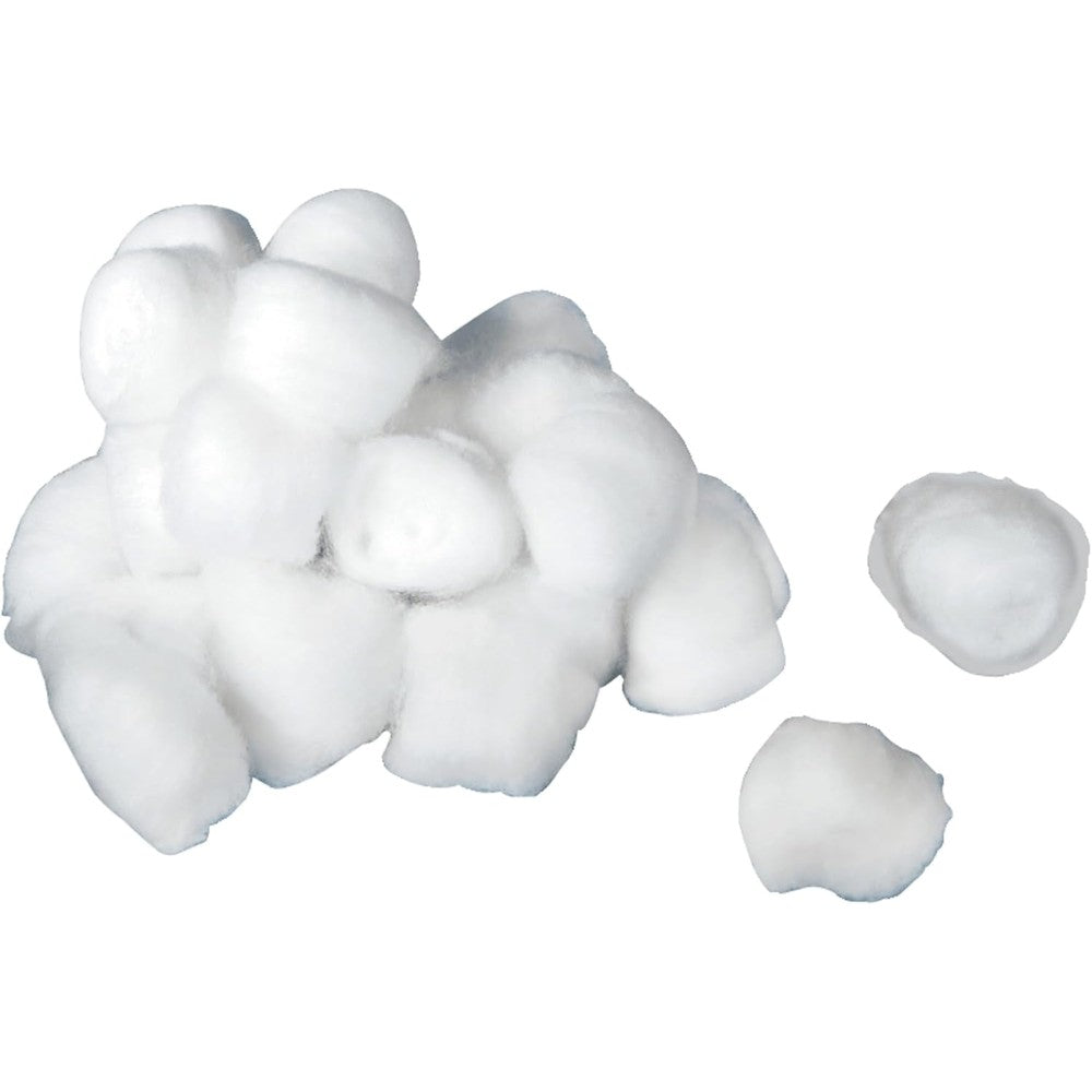 Medline non-sterile medium cotton balls pack of 2000 front view