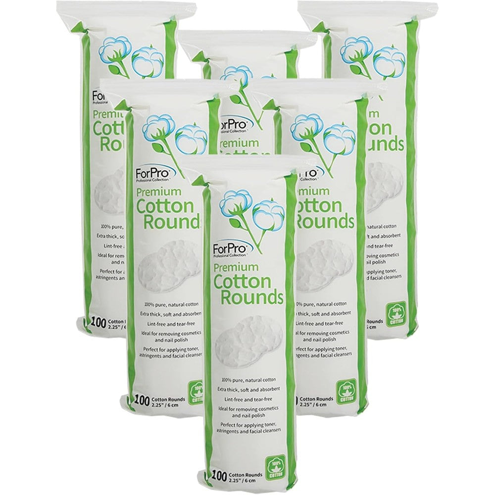 ForPro Professional Collection premium cotton rounds front packaging view
