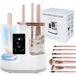 Tayuzo electric makeup brush cleaner machine front view showing premium design
