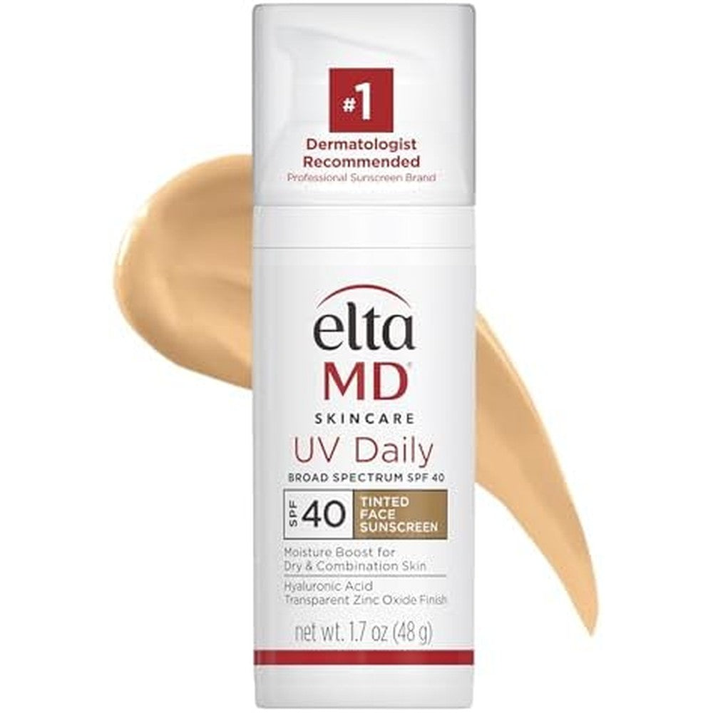 EltaMD UV Daily Tinted SPF 40 facial sunscreen bottle front view