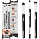 Lamora 3 piece eyebrow brush set front view