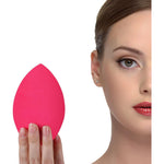 OtNiap extra large makeup beauty sponges blender front view featuring pink teardrop shape.