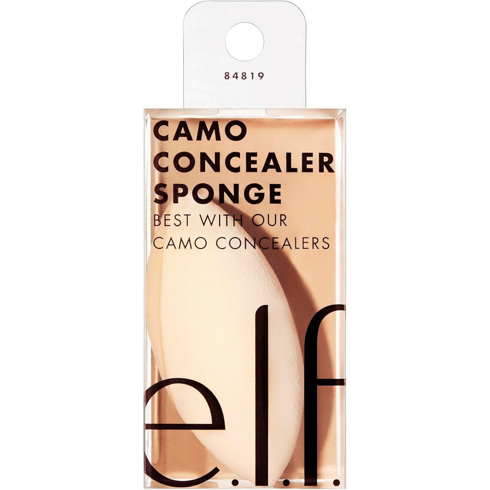 e.l.f. Camo Concealer Sponge with dual-pointed ends for precision makeup blending