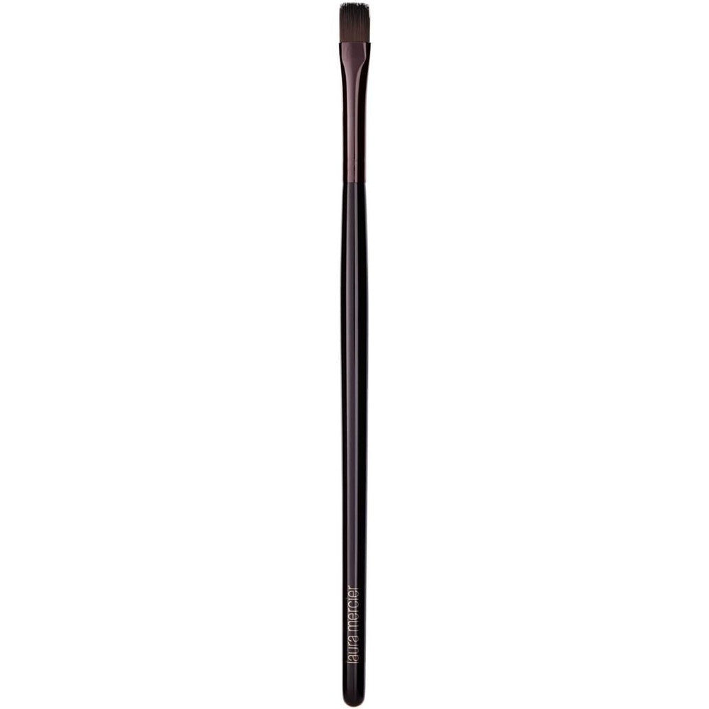 Laura Mercier Flat Eye Liner Brush front view showing synthetic bristles