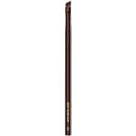Hourglass Brush Number 10 Angled Liner front view showing the slanted synthetic bristles and sleek weighted handle