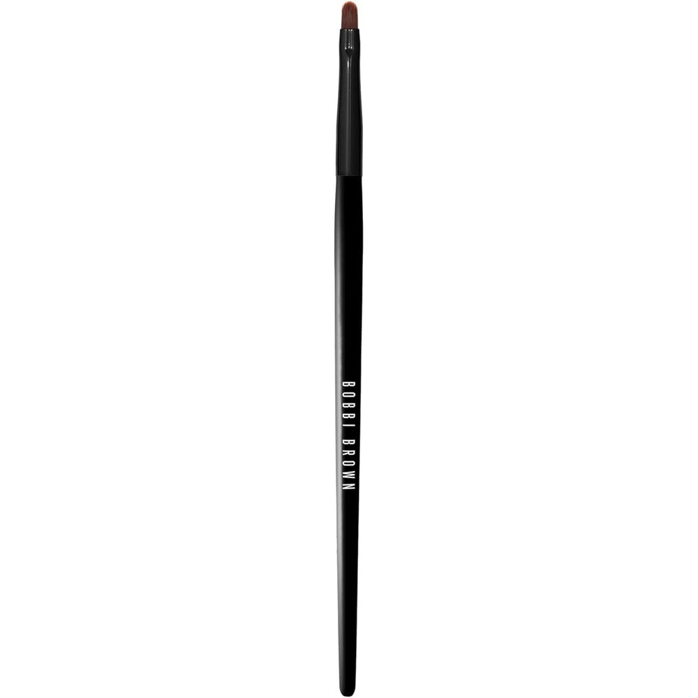 Bobbi Brown Ultra Fine Eye Liner Brush front view showing tapered synthetic bristles