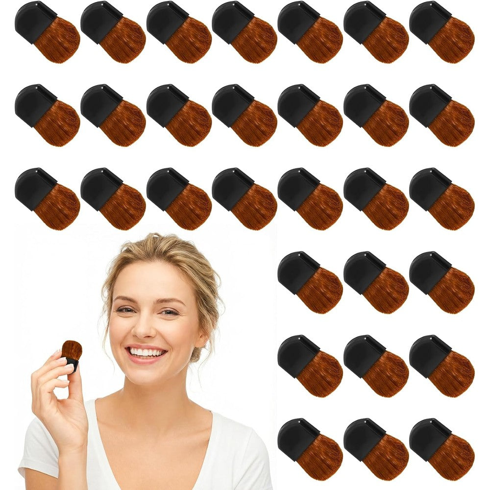Thrymme 30 Pcs disposable mini makeup brushes set front view