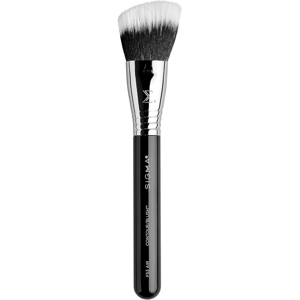Sigma Beauty F53 Air Contour and Blush Brush front view professional makeup tool