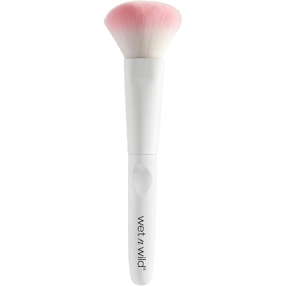 Wet N Wild contour brush front view professional angled makeup brush for sculpting