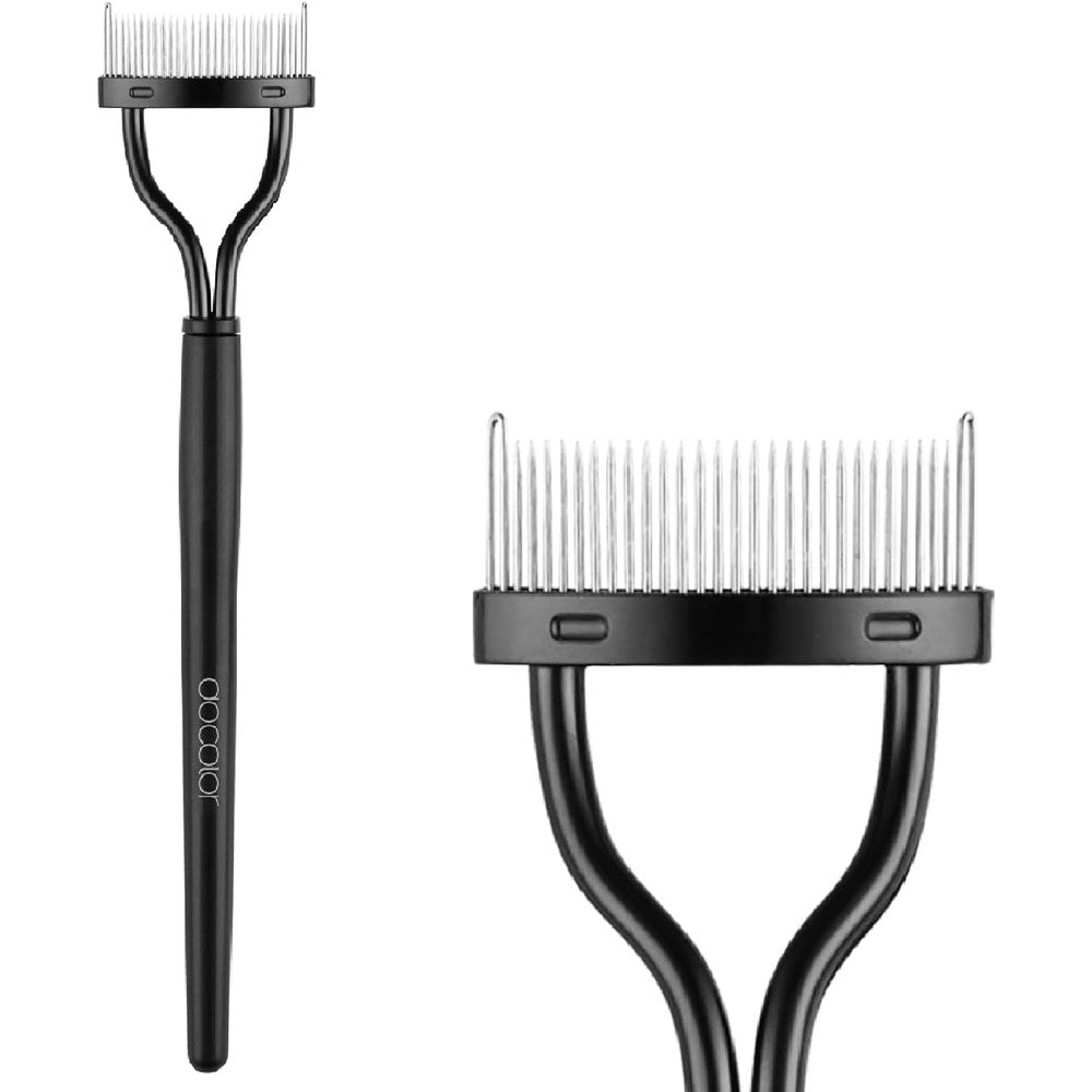Docolor Eyelash Comb and Mascara Separator Tool with cover