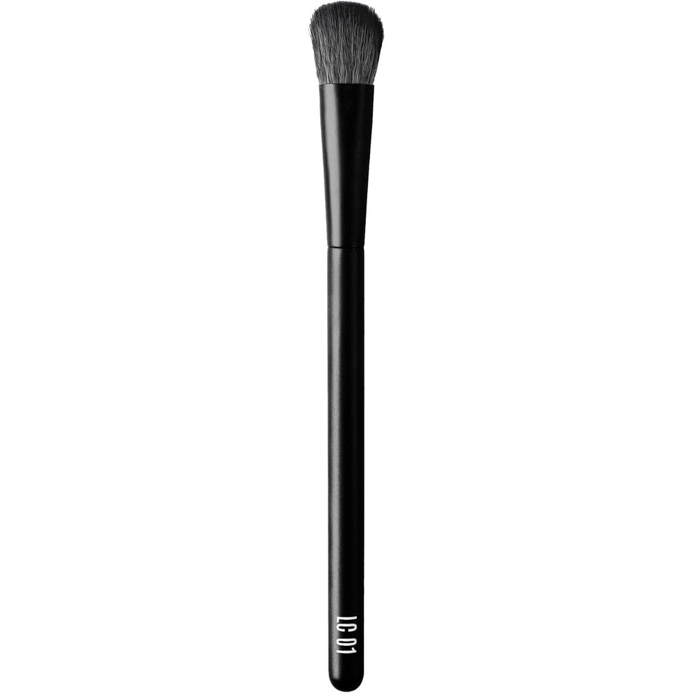 Rephr LC 01 Concealer Brush synthetic bristles front view for liquid and cream makeup
