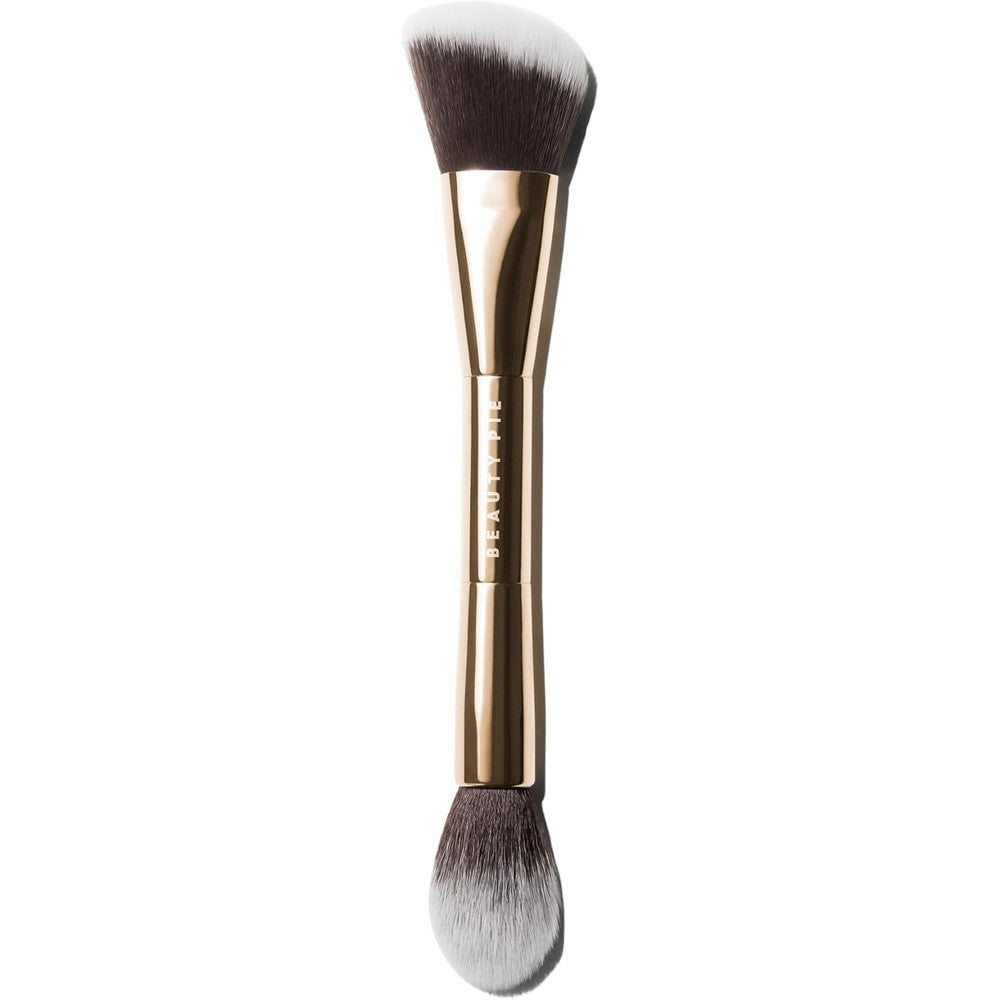 Beauty Pie Pro Angled Concealer Brush 002 front view professional vegan makeup brush