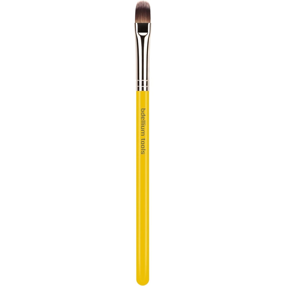 Bdellium Tools Studio Series 936 yellow concealer brush front view