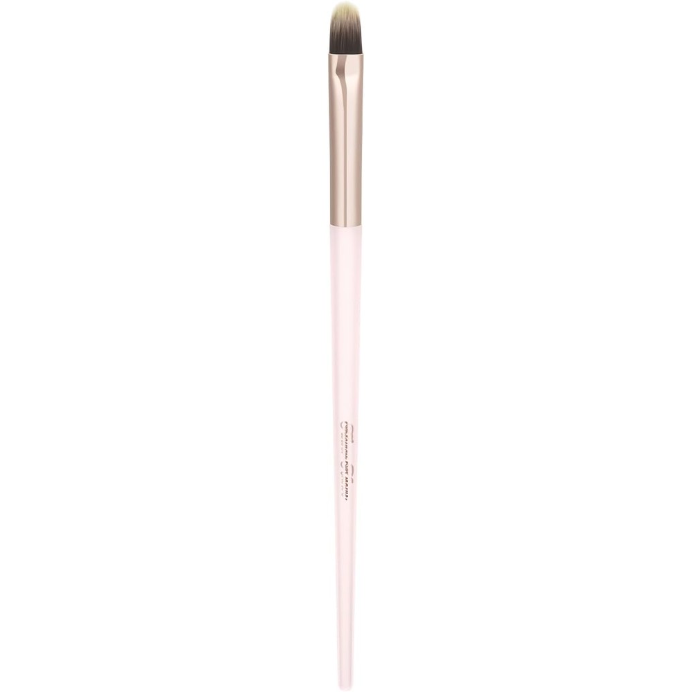 Flower Knows concealer brush with pink handle and synthetic bristles for precise makeup application.