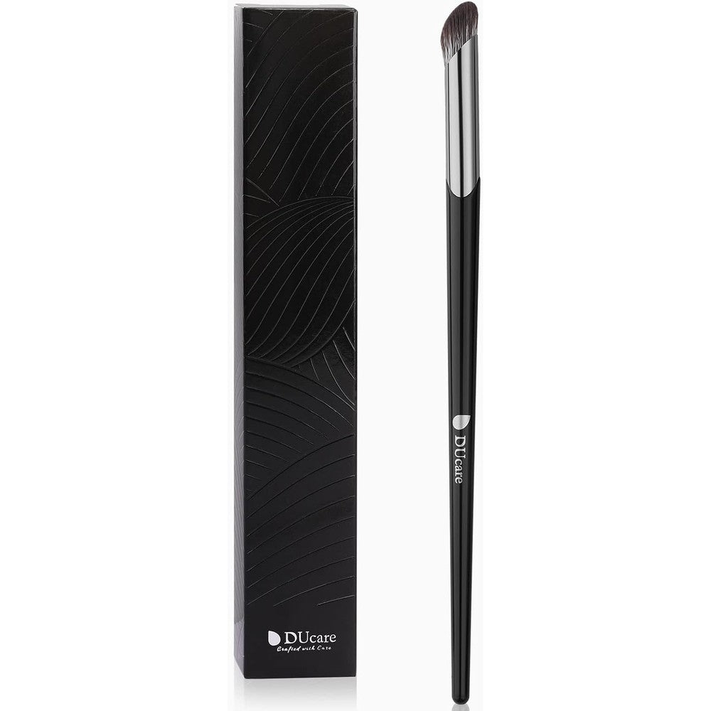 DUcare V02 Mini Contour Brush front view authentic angled concealer makeup tool