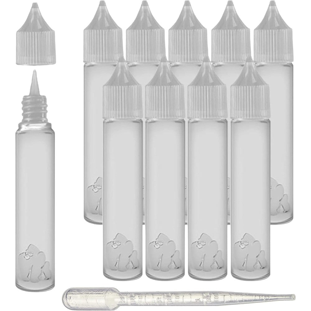 Chubby Gorilla 30ml LDPE Unicorn Squeeze Bottle front view