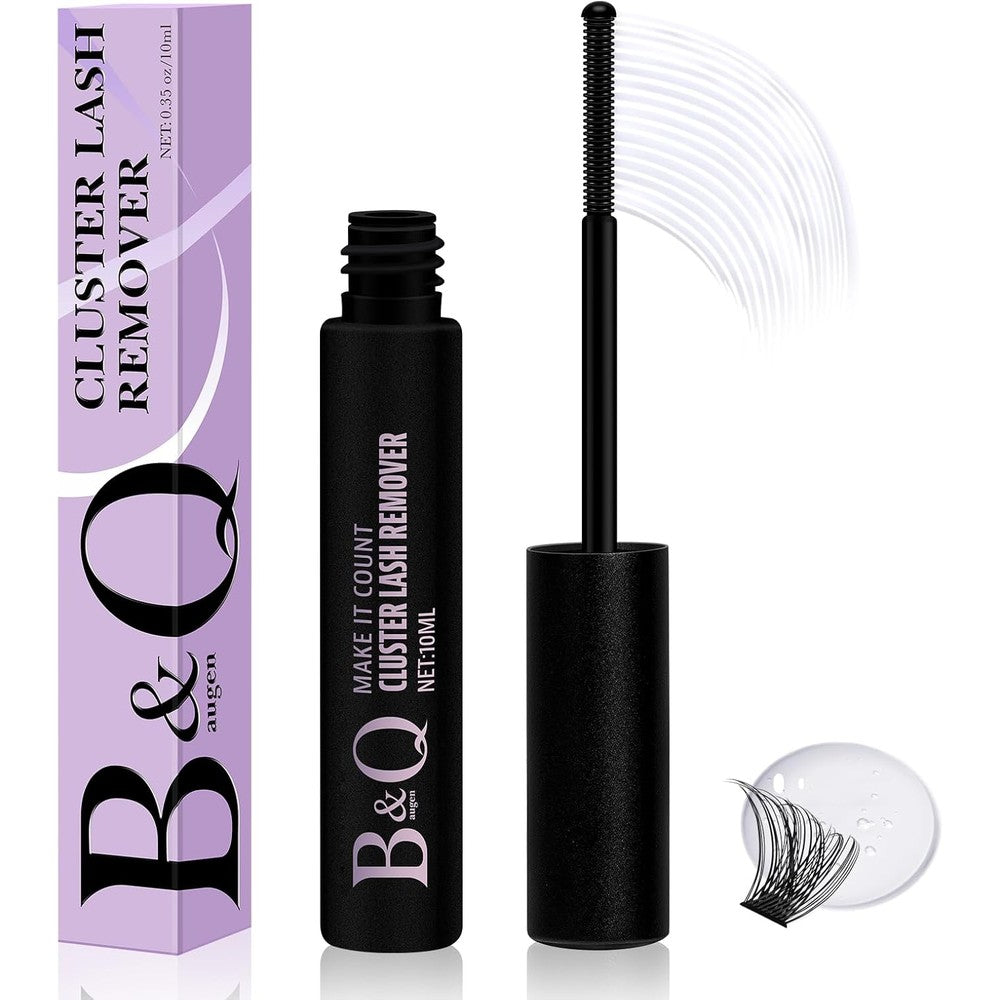 B&Qaugen B&Q Lash Remover 10 Milliliter bottle front view showcasing the packaging and brand logo.