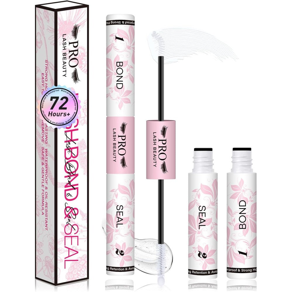 Prolashbeauty Lash Cluster Glue Clear Bond and Seal front view