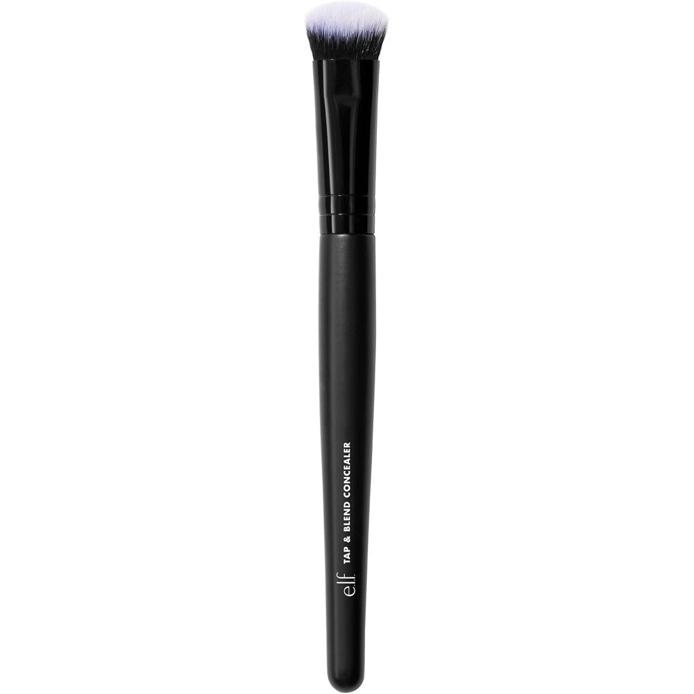 e.l.f. Tap & Blend Concealer Brush with synthetic bristles and paw-shaped tip for precision blending make up brushes