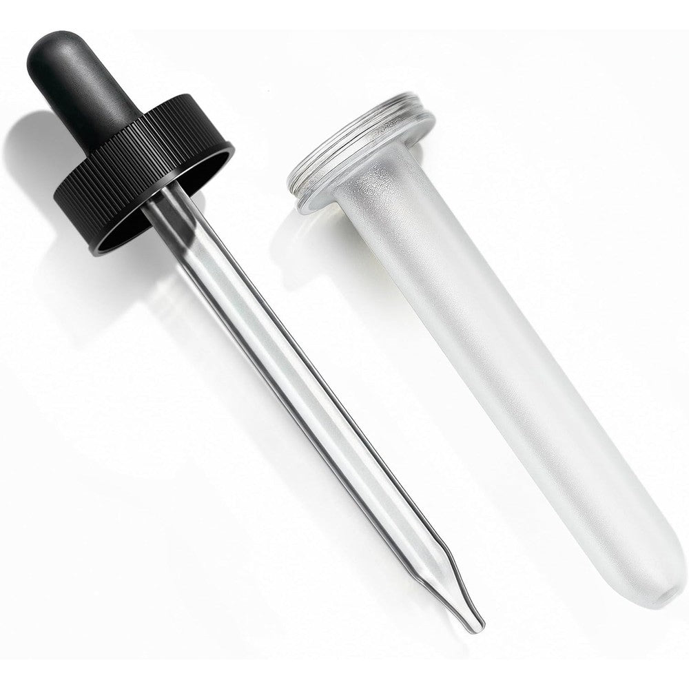 Handcraft Blends glass oil dropper for 4 fluid ounce bottles front view
