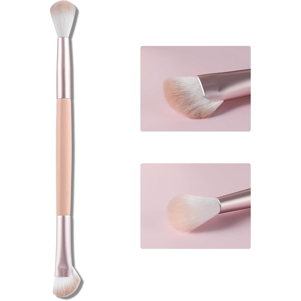 H&M dual ended nose contouring makeup brush front view