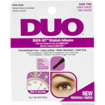 Ardell DUO Quick-Set Strip Lash Adhesive Dark Tone front packaging view with silicone applicator tip.