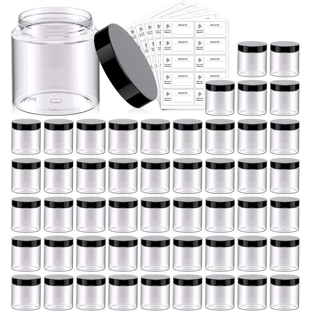 Eternal Moment 50 pack 4 fluid ounce plastic jars front view