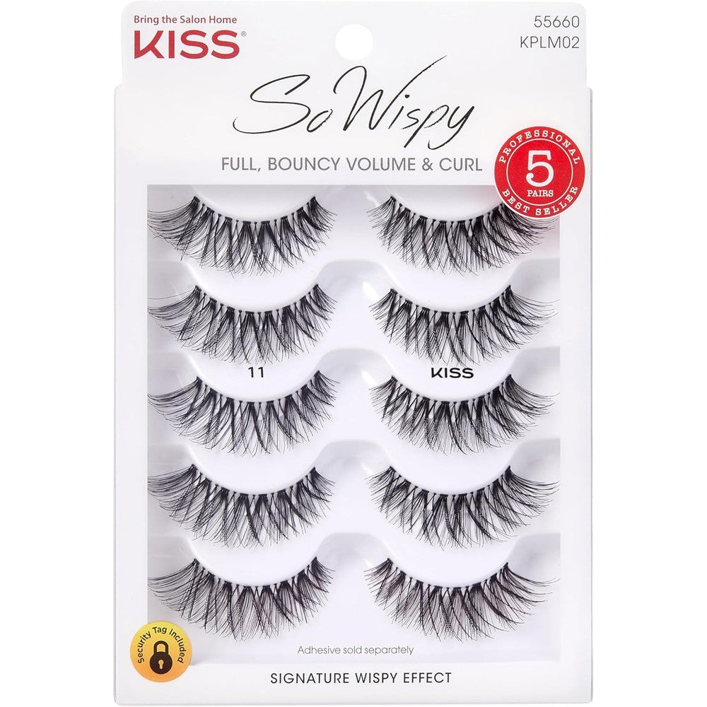 KISS So Wispy False Eyelashes Style Eleven front view packaging