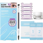 Cosnori Easy Eyelash Lift Kit DIY Korean Lash Perm System With No Glue Silicone Rods And Peptide Infused Formula For 5 Applications - Image 1