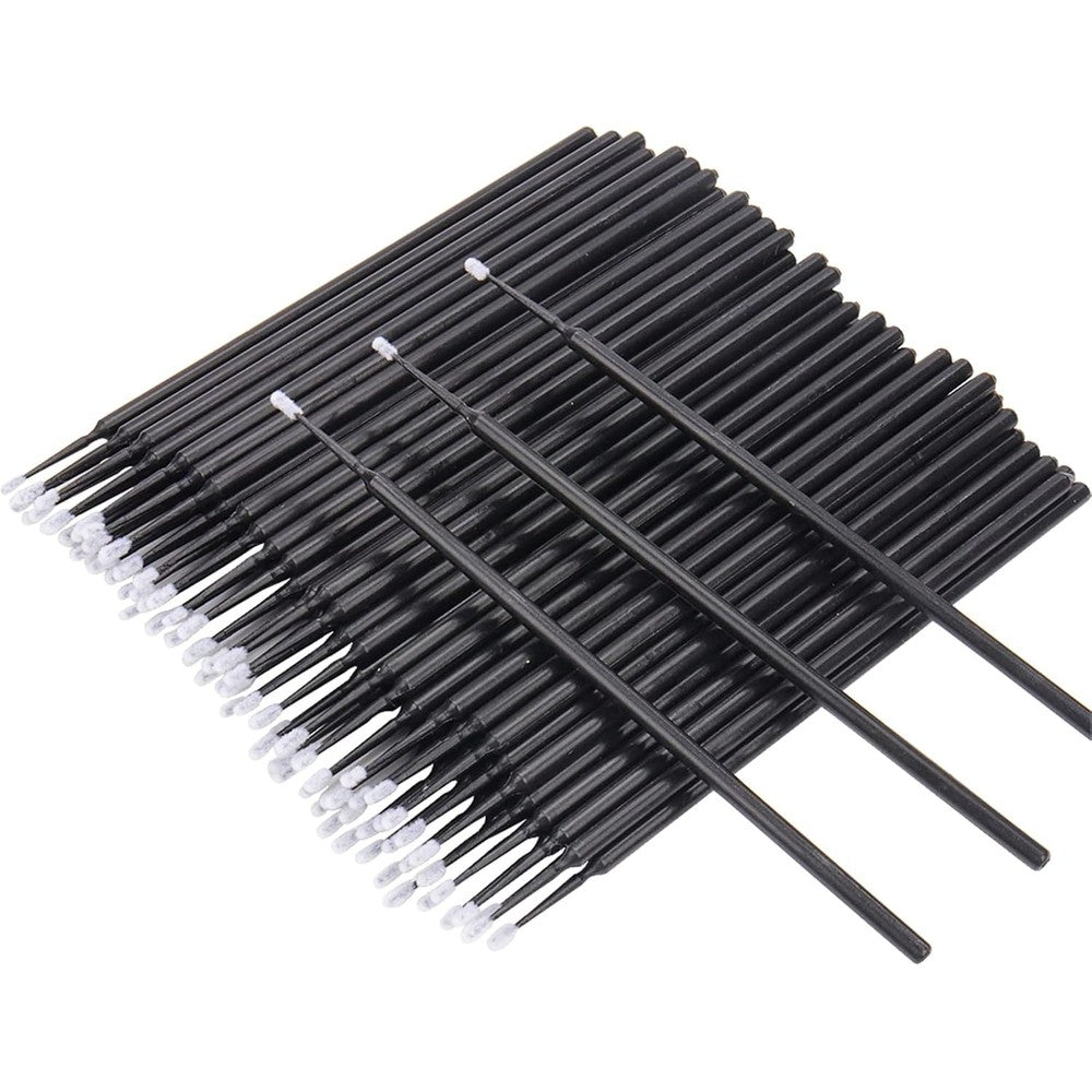 Mekupeu disposable micro applicator brushes front packaging view