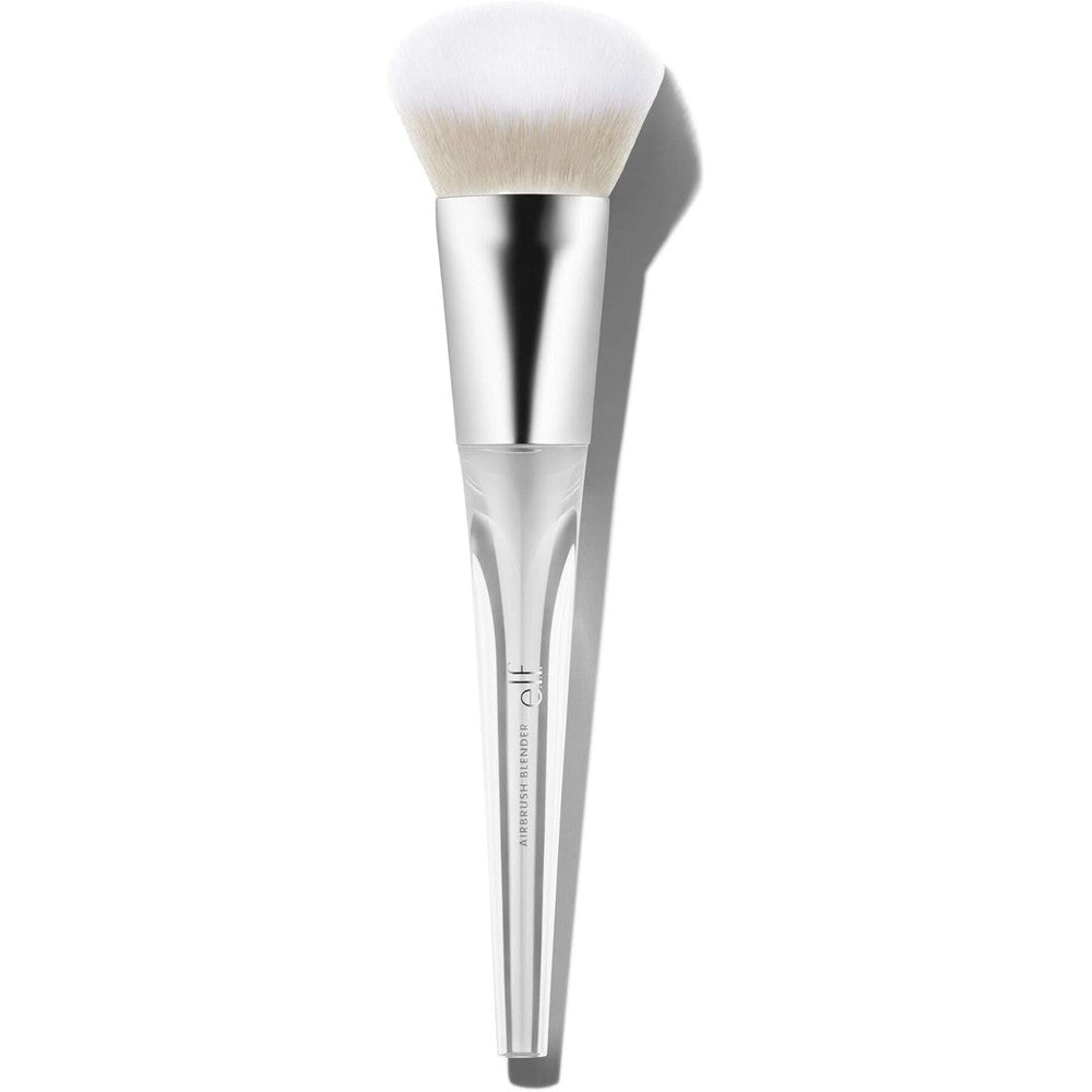 E.l.f. Precision Airbrush Blender angled face brush front view