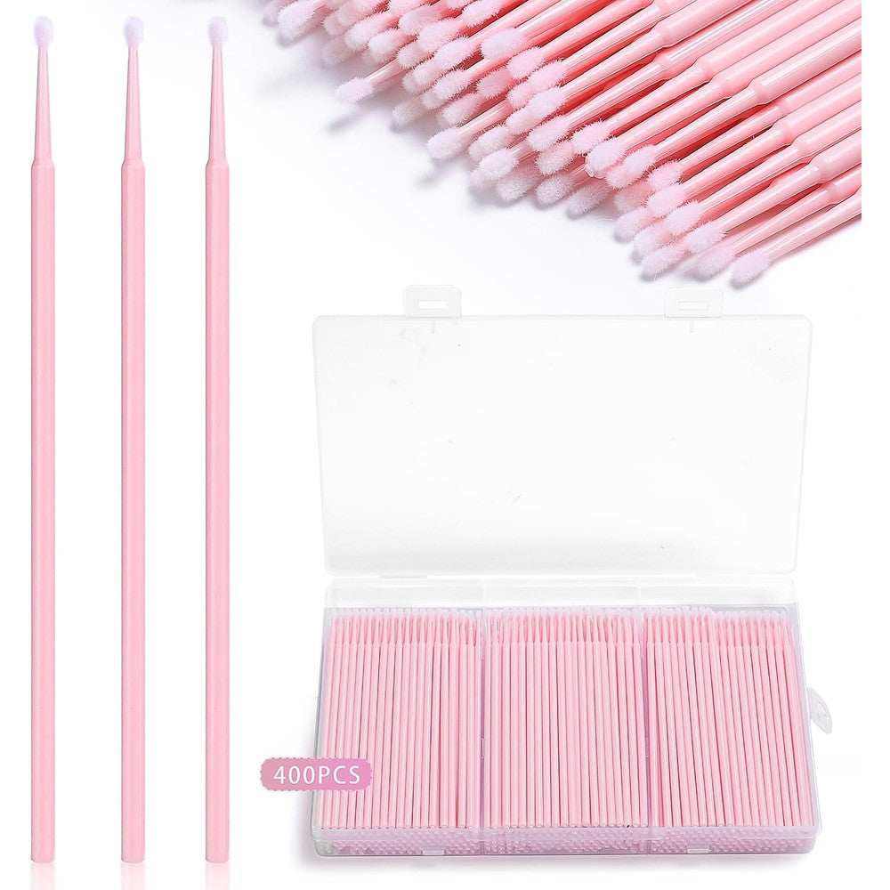 Jassins micro applicator brushes 400 count front view packaging