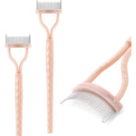 Geehua Kingmas eyelash comb separator in apricot pink front view