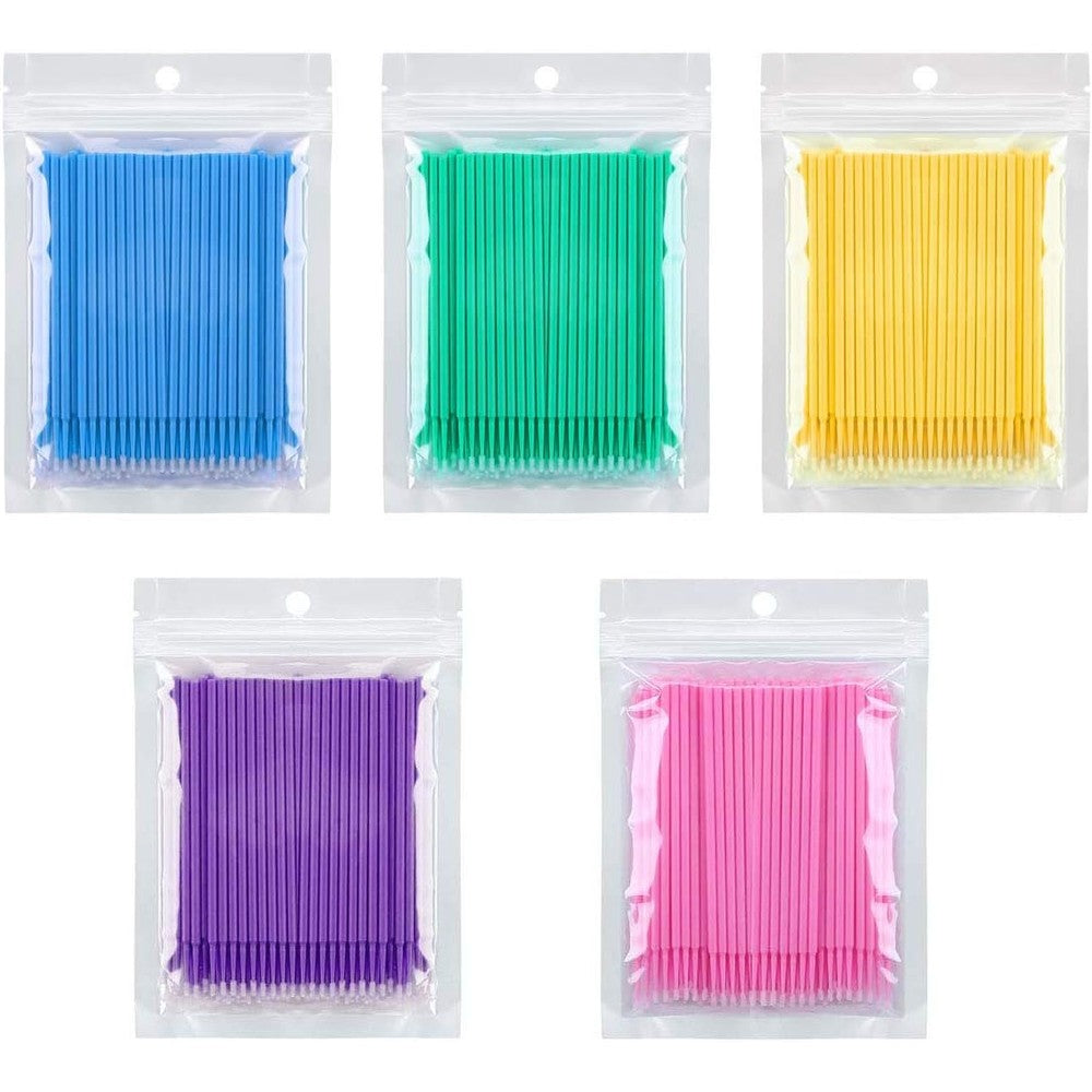 Tbestmax 500 pieces micro applicator brushes front view
